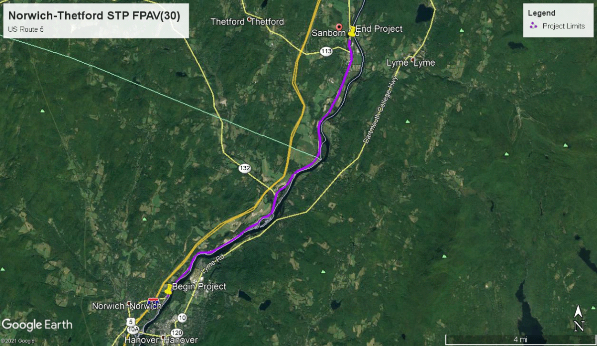 NORWICHTHETFORD US5 Factsheet Vermont Agency of Transportation